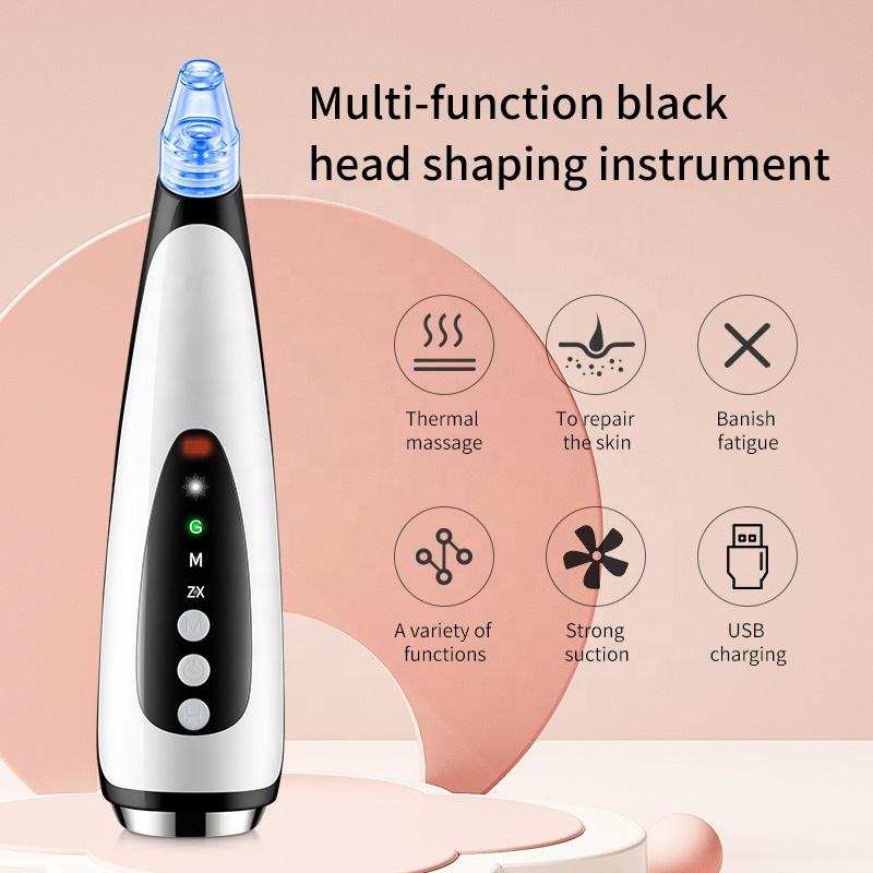 Electric Blackhead Remover With Heated Pore Cleansing