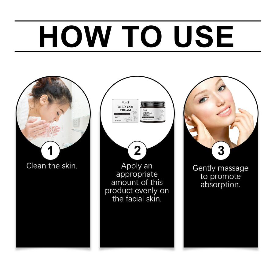 Wild Yam Face Cream for Lightweight Daily Hydration