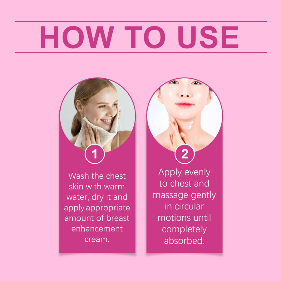 Breast Firming Cream for Moisturized, Firmer-Looking Skin