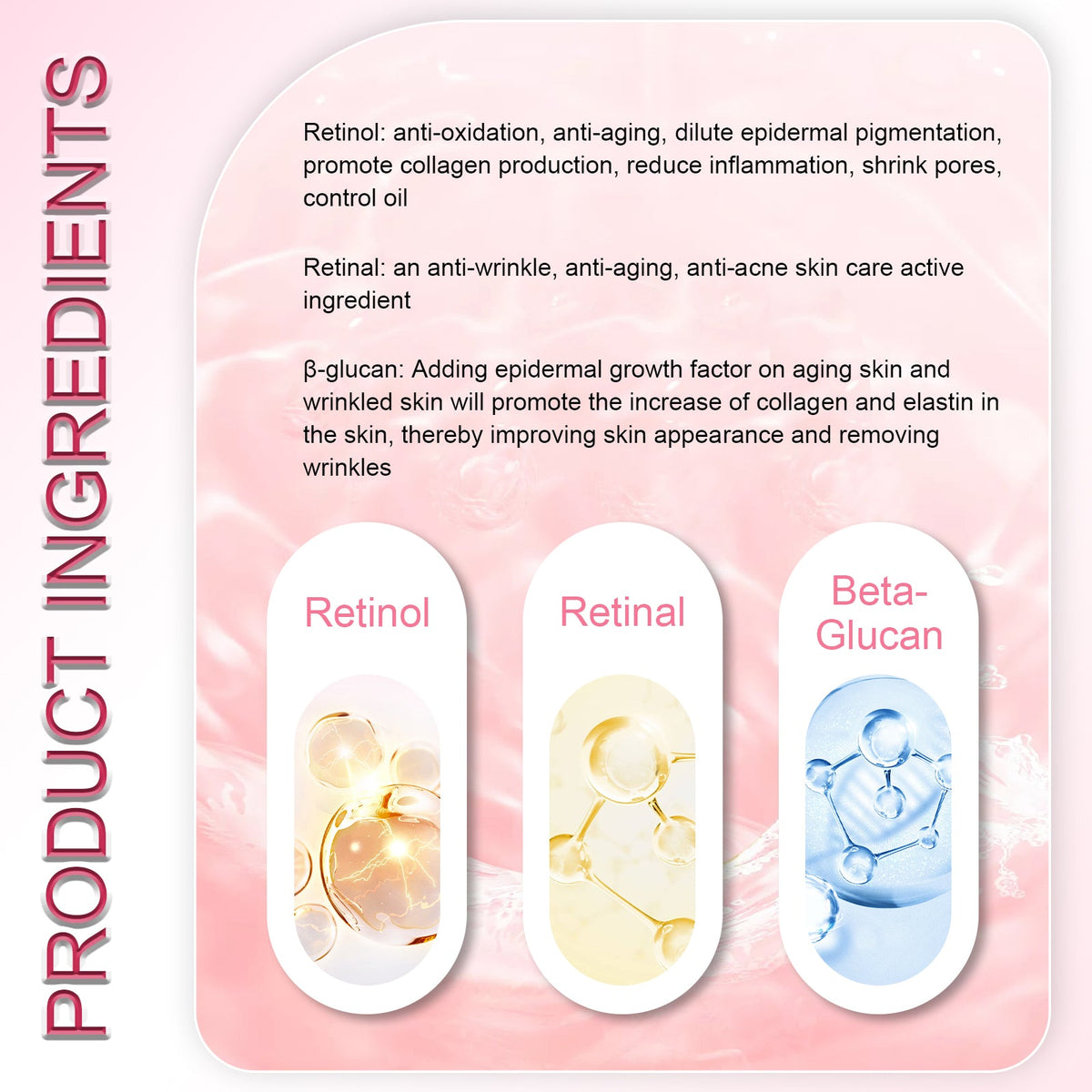 Lavender Anti-Aging Serum With Hyaluronic Acid For Wrinkles
