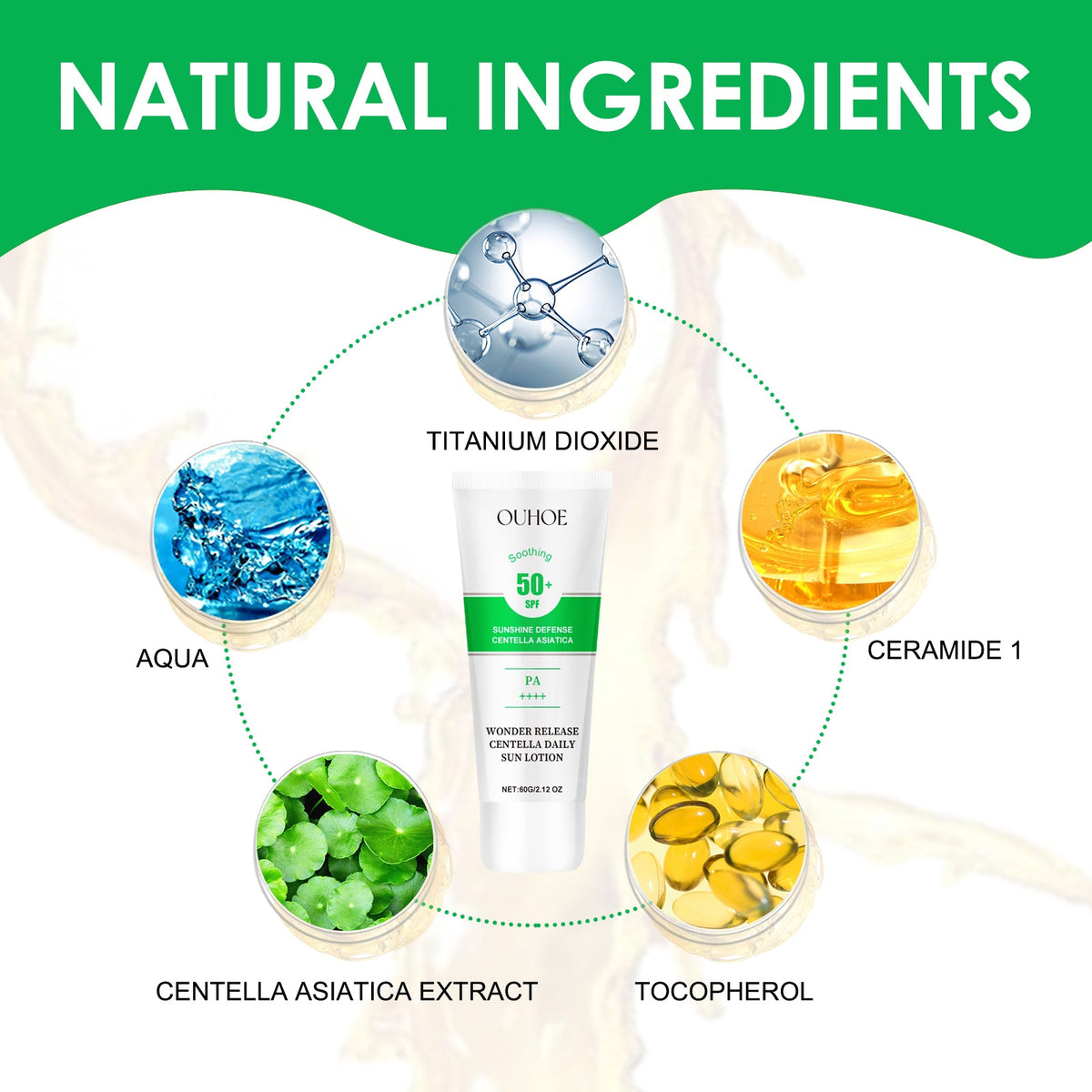 Centella Sun Lotion SPF 50+ for Sensitive Skin