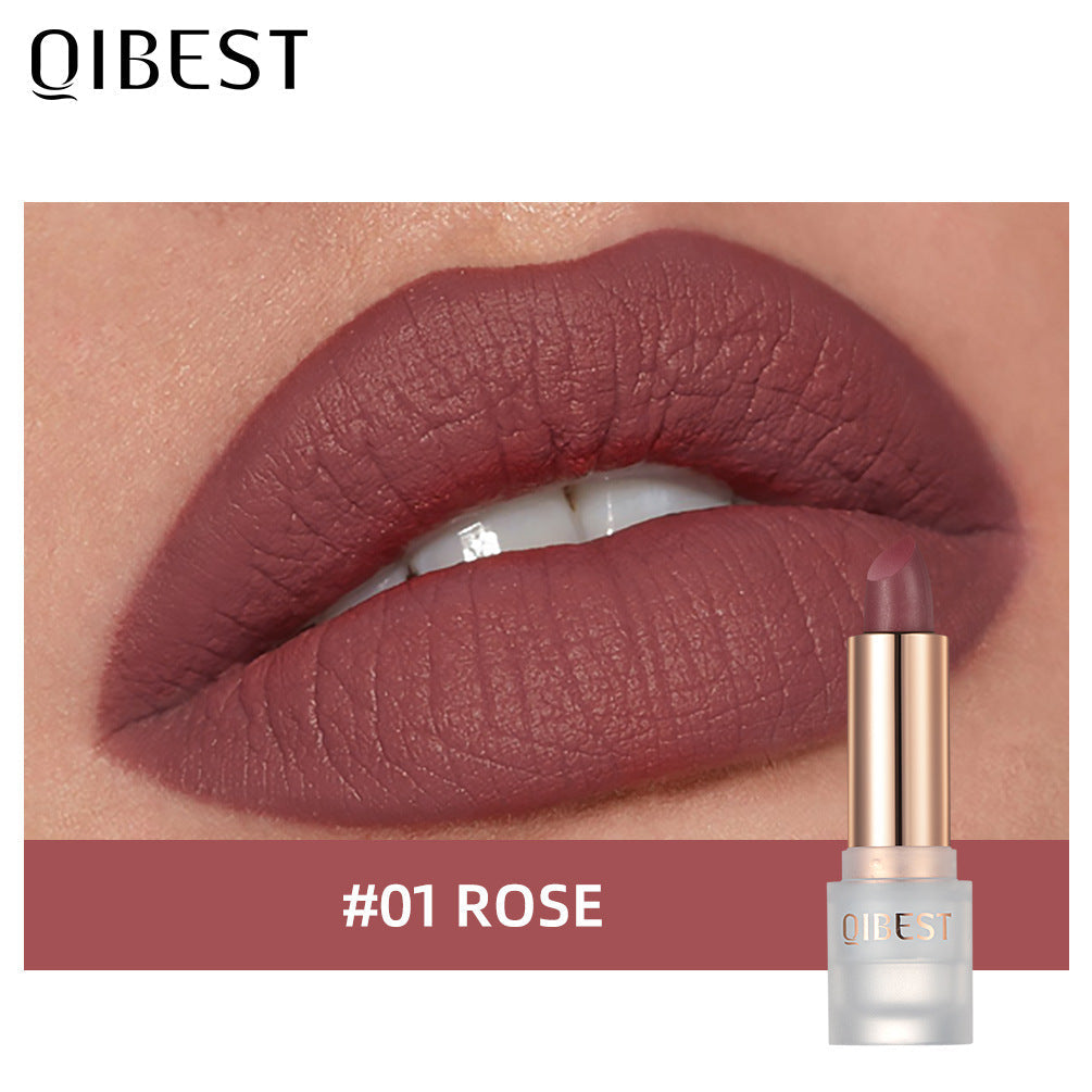 Velvet Matte Lipstick – 11 Wearable Shades, Soft-Focus