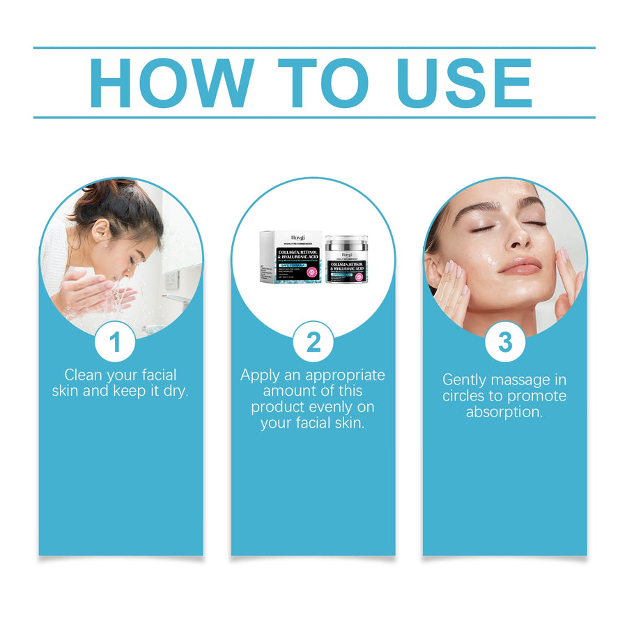Collagen Face Cream for Deep Daily Skin Hydration