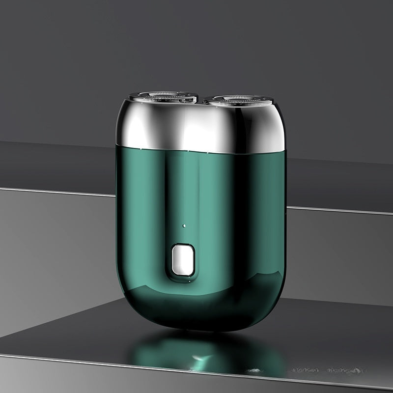 Mini Dual Blade Shaver – USB Rechargeable & IPX6 Waterproof