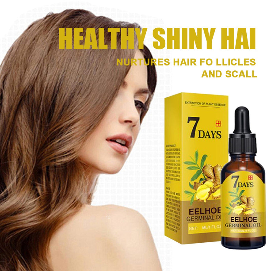 Ginger Hair Oil for Nourishing and Moisturizing Hair