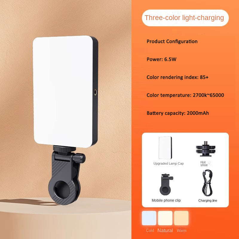 LED Video Light — 2500K‑9000K Bi‑Color with 20 Effects
