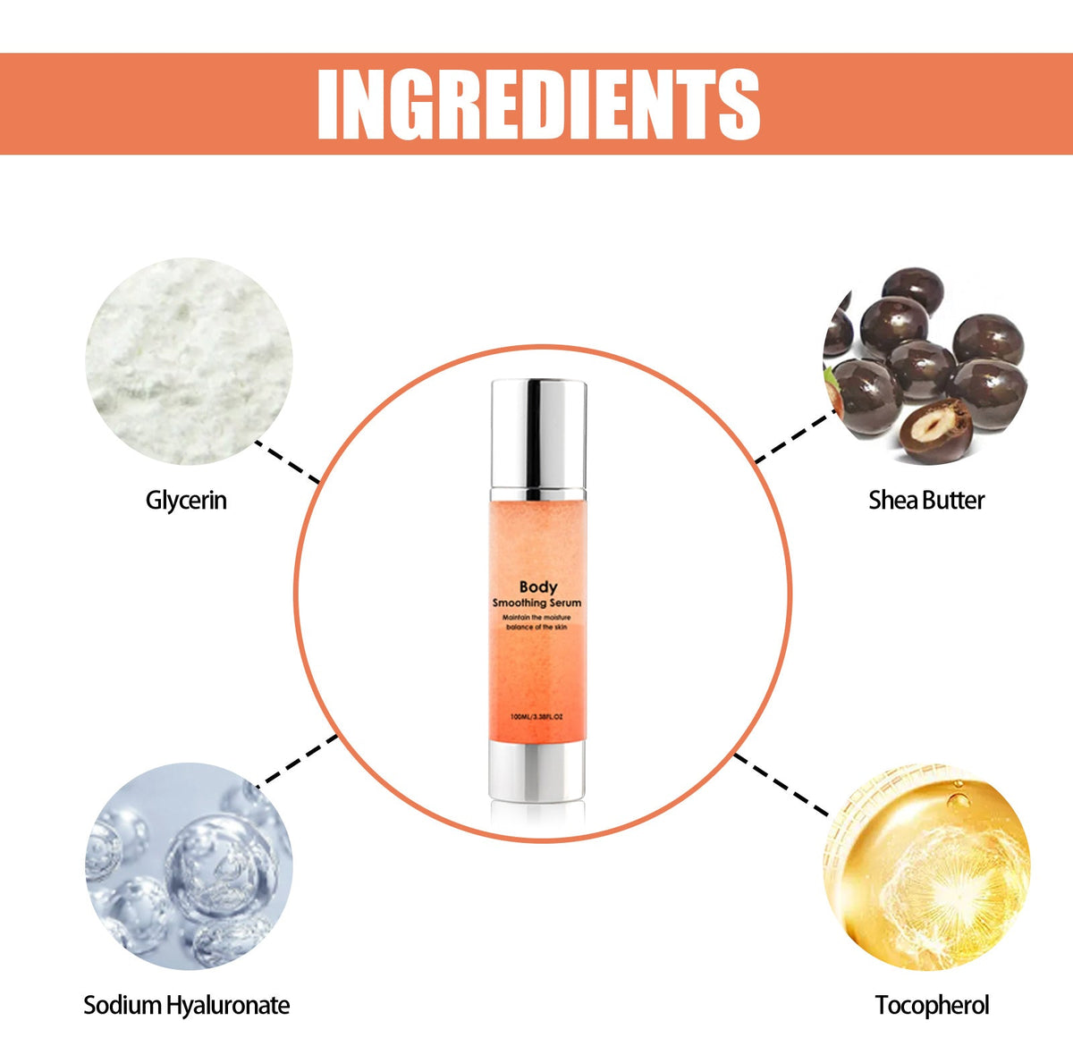 Smooth Body Beauty Serum for Brightening & Moisture