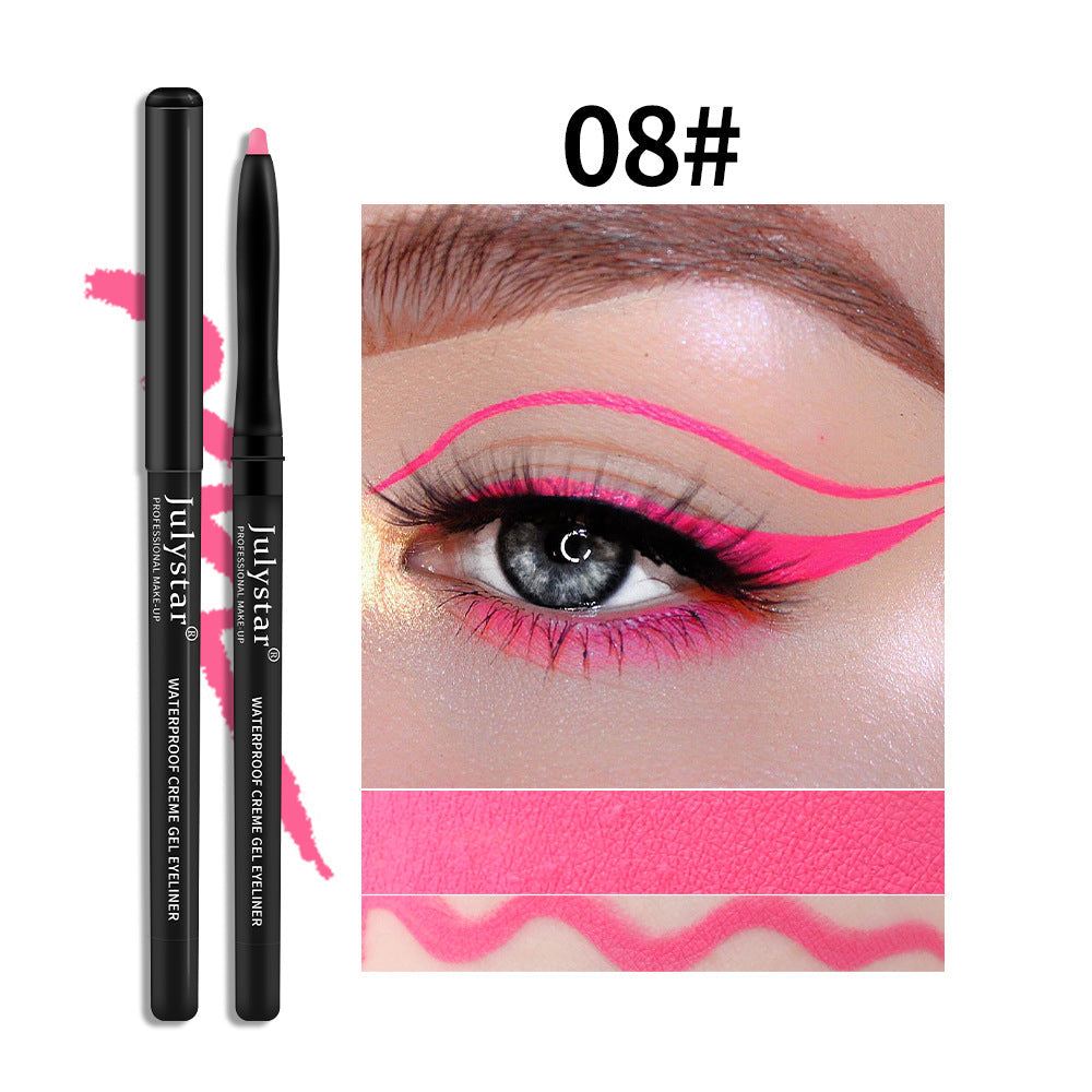 White Eyeliner Pencil for Waterproof Graphic Looks