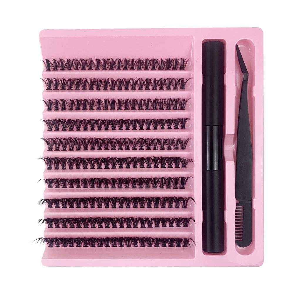 DIY Cluster Eyelash Extensions with Custom 8–16mm Lengths
