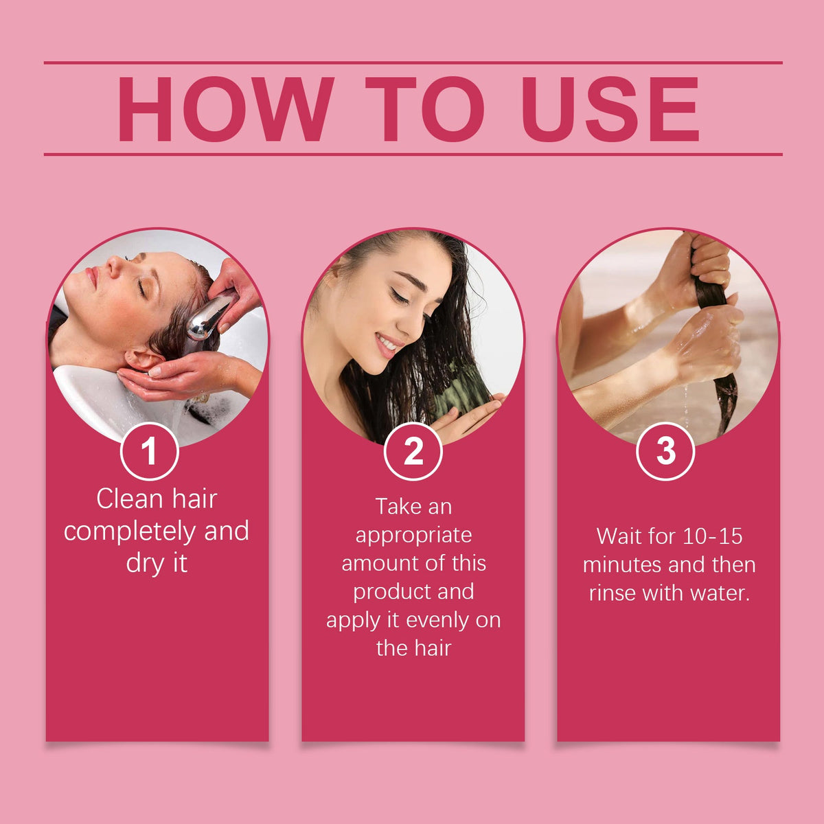 Keratin Hair Mask for Dry, Damaged Hair Shine Treatment