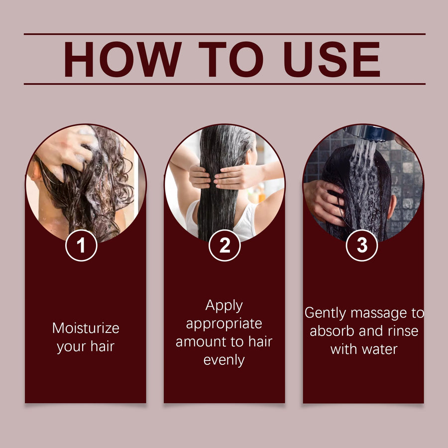 Batana Hair Mask for Dry, Damaged Hair & Frizz Care