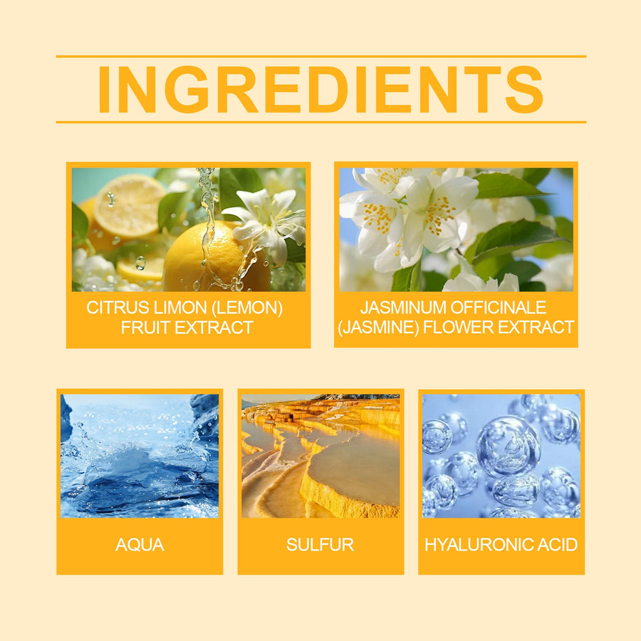 Sulfur Body Wash for Acne, Mites & Clear Smooth Skin