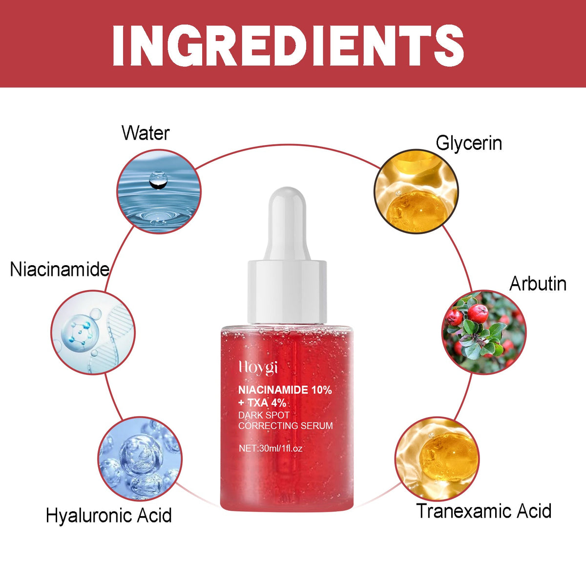 Dark Spot Serum with Niacinamide 10% and TXA 4%