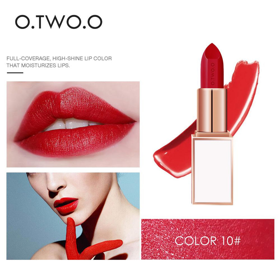 24-Color Cream Lipstick Range for Soft, Moisturized Lips