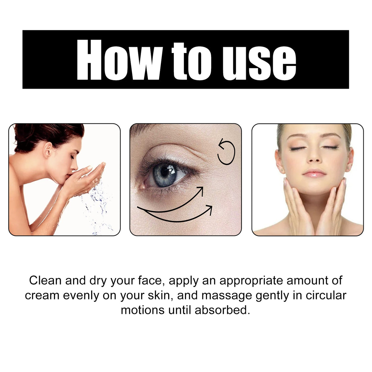Instant Tighten & Lift Cream for Sagging Skin & Eyes