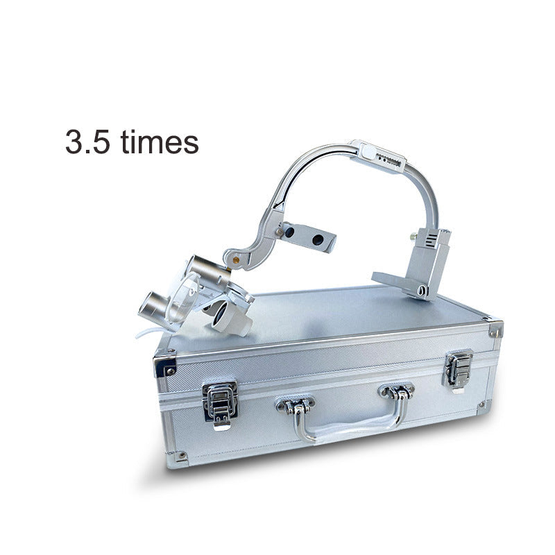 Dental Magnification Headlight – 2.5x Precision & Dual LEDs
