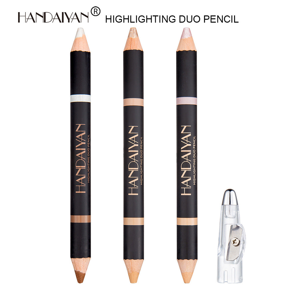 Dual-Ended Eyebrow Pencil & Brow Bone Highlighter