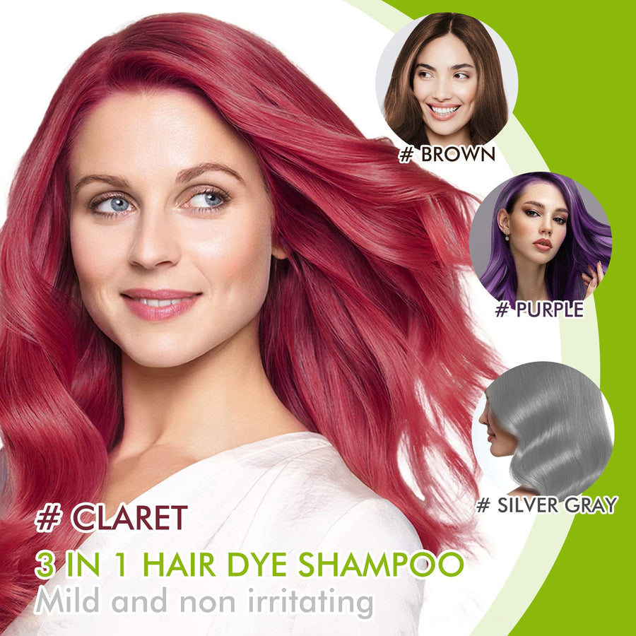 Color-Enhancing Hair Color Shampoo With Argan Oil