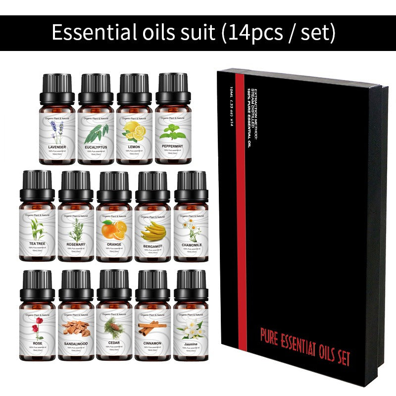 Essential Oil Set: 14 Pure Scents for Home Rituals