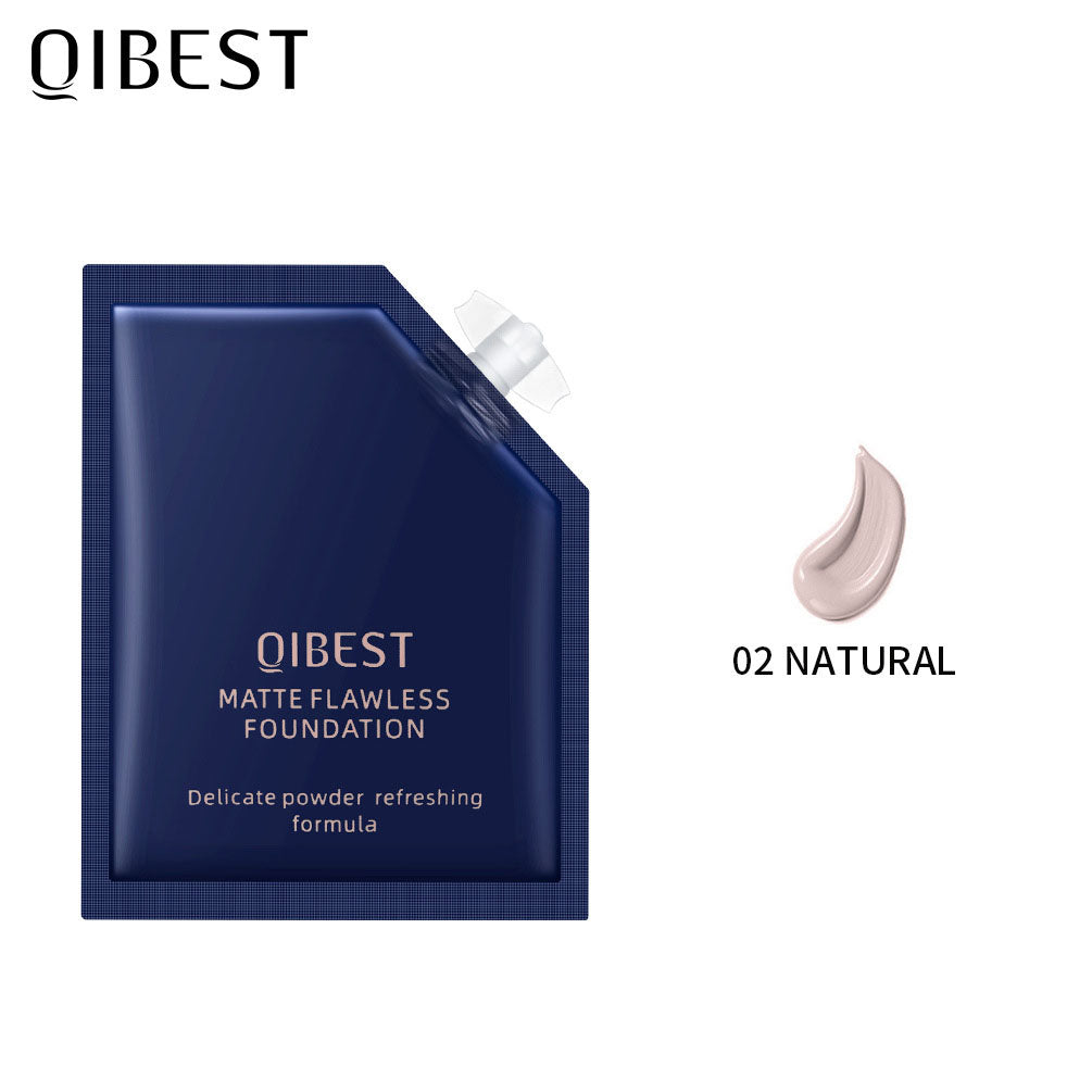 Portable Matte Liquid Foundation for Smooth Coverage