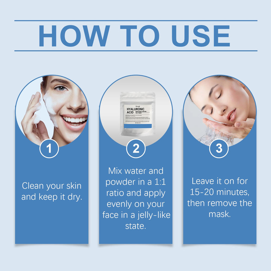 Hyaluronic Acid Jelly Mask for Deep Hydration & Glow