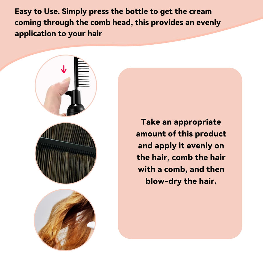 Straight Hair Cream for Smoother, Easier Daily Styling