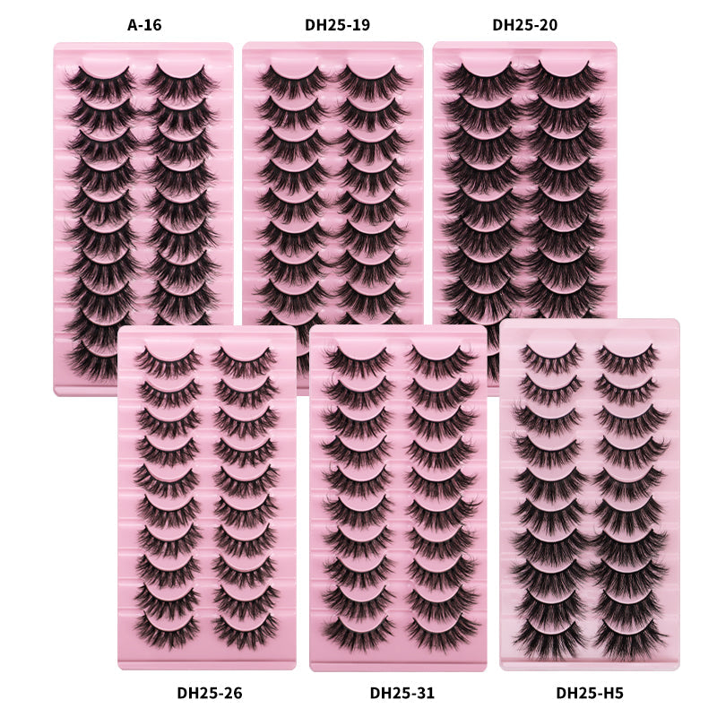 False Eyelashes, 3D Faux Mink Lightweight Volume