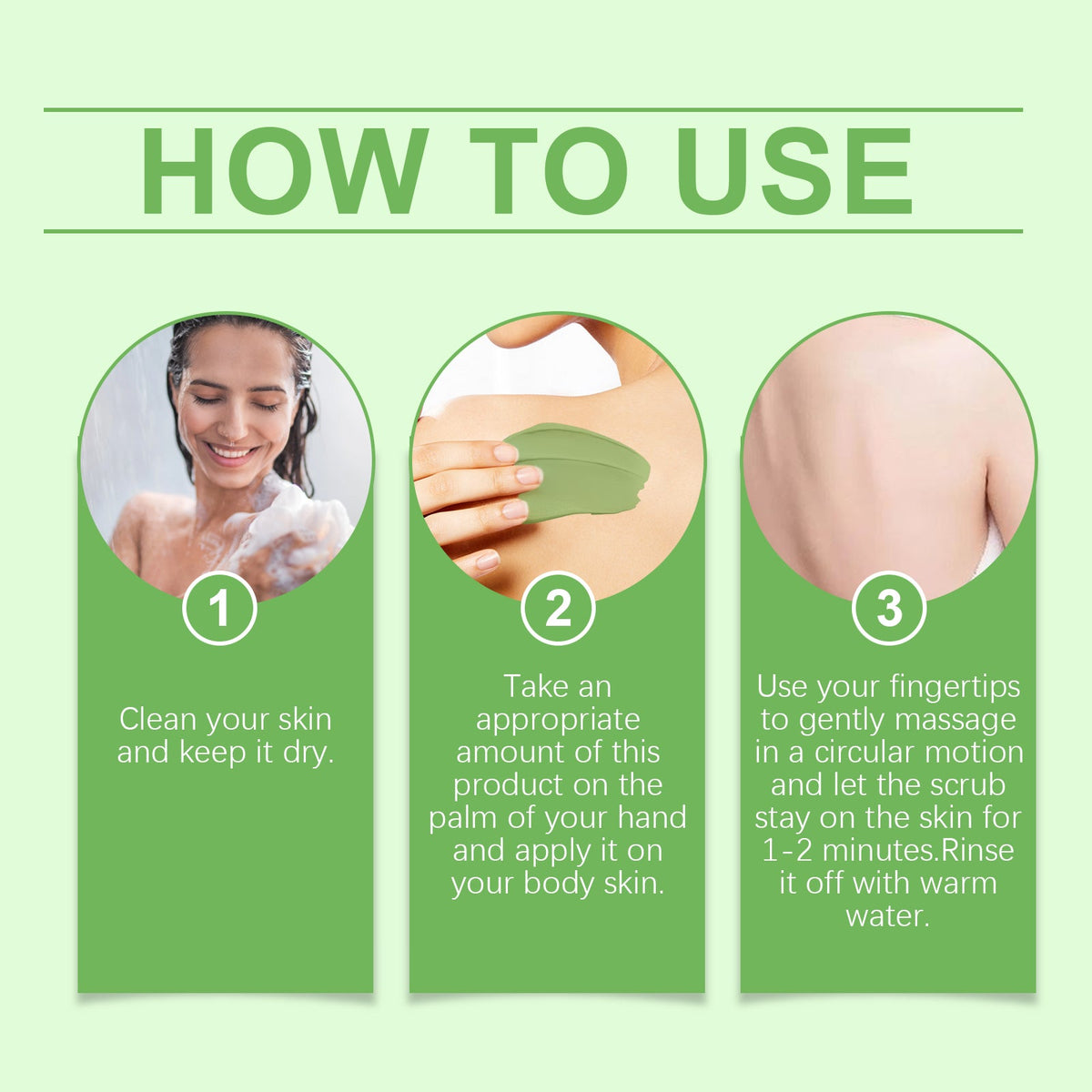 Green Tea Body Scrub for Soft, Even-Toned Skin