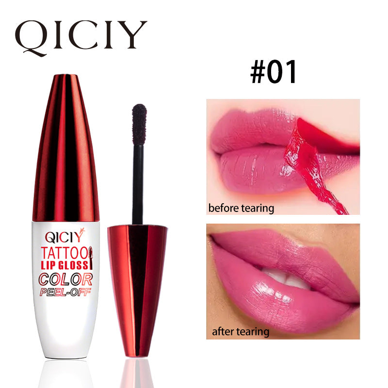 Peel-Off Lip Gloss for Long-Lasting Glossy Lip Tint