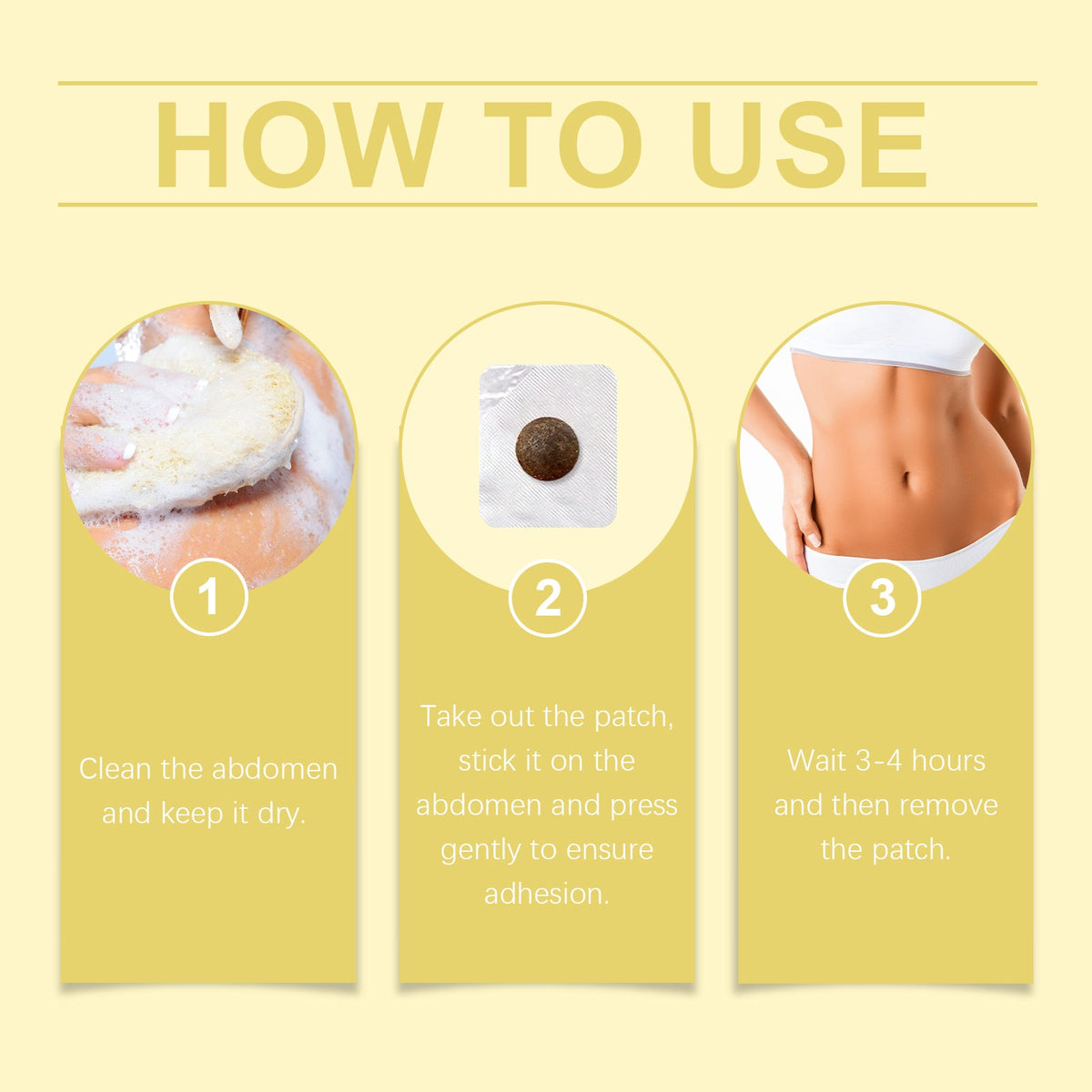 Bee Venom Body Patch for Belly Bloat & Sluggish Days