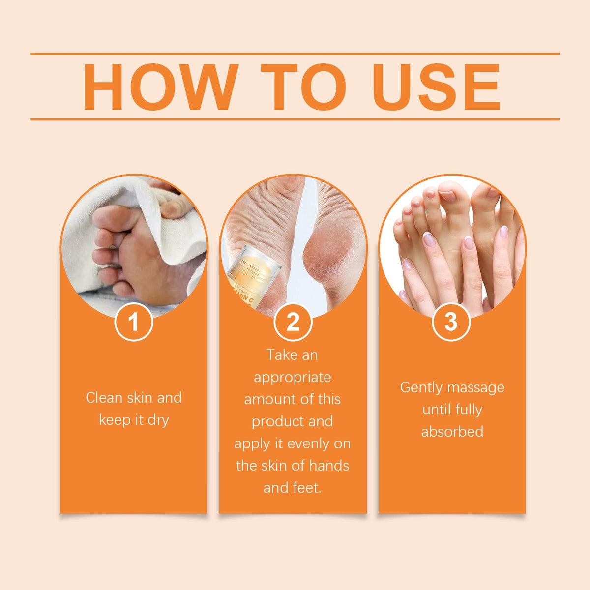 Hand And Foot Moisturizing Stick For Soft Skin