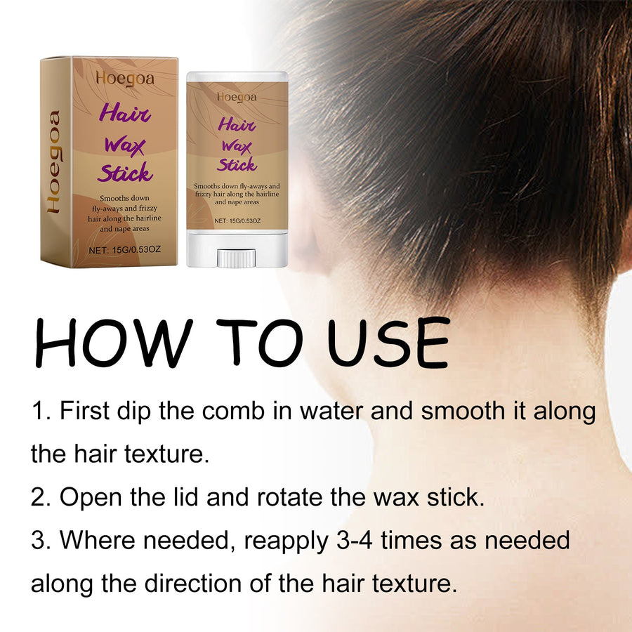 Hair Wax Stick for Smooth, Frizz-Free, Lasting Styles