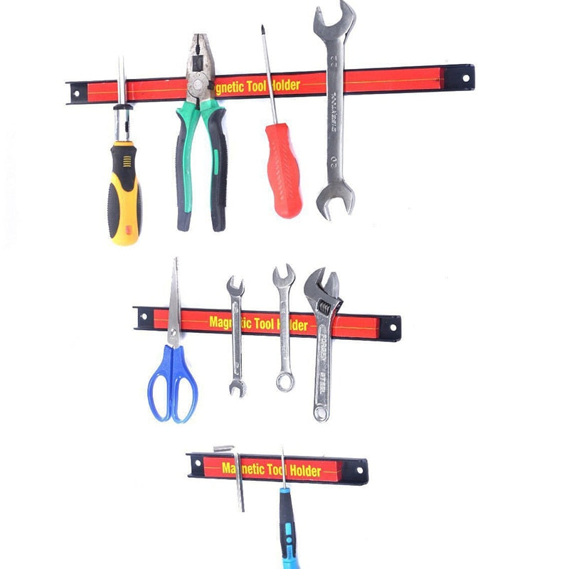 Magnetic Tool Holder Bars — Quick Workshop Organization