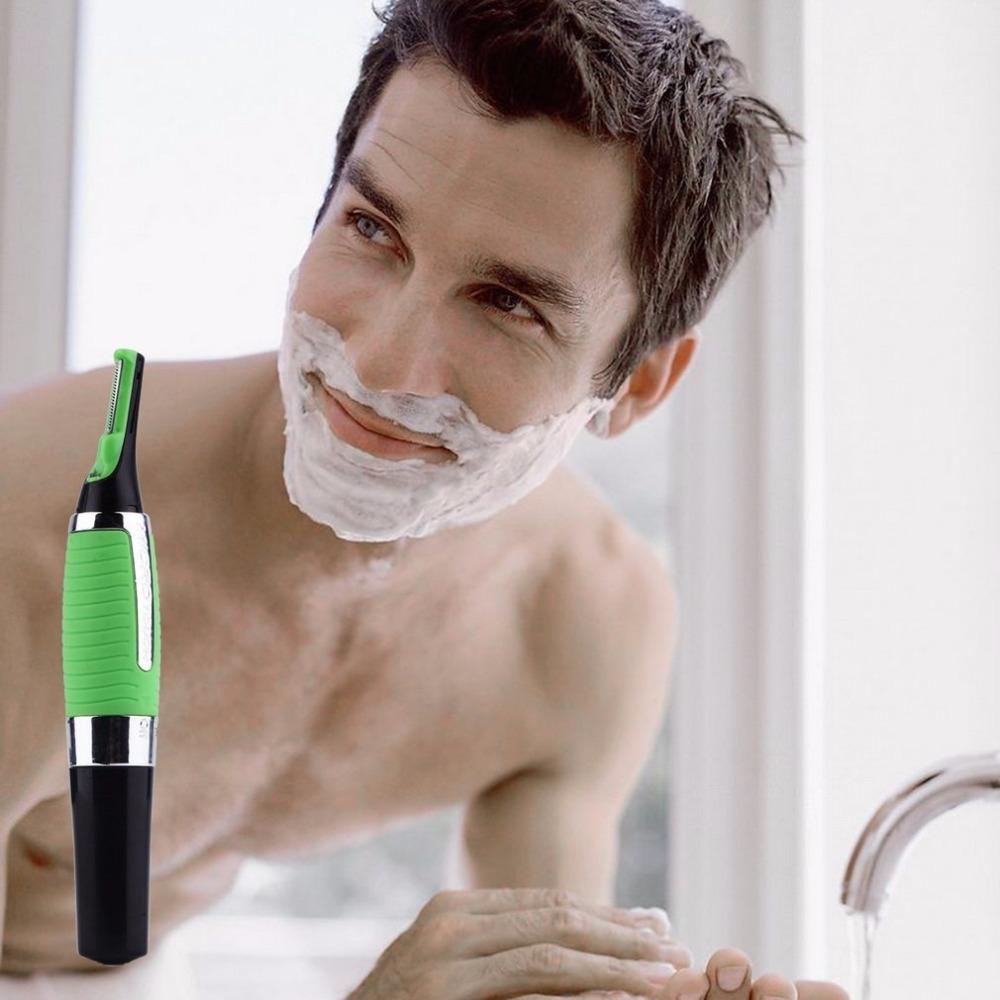 Precision Nose & Ear Trimmer with LED Light — Clean Grooming