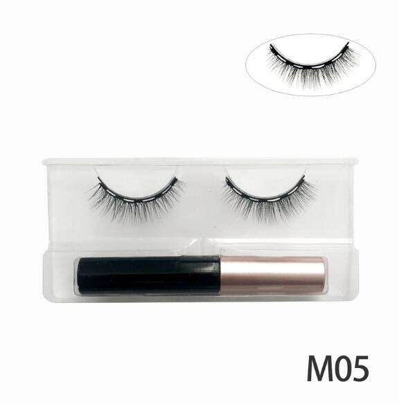 3D Magnetic Eyelashes With Long-Lasting Eyeliner