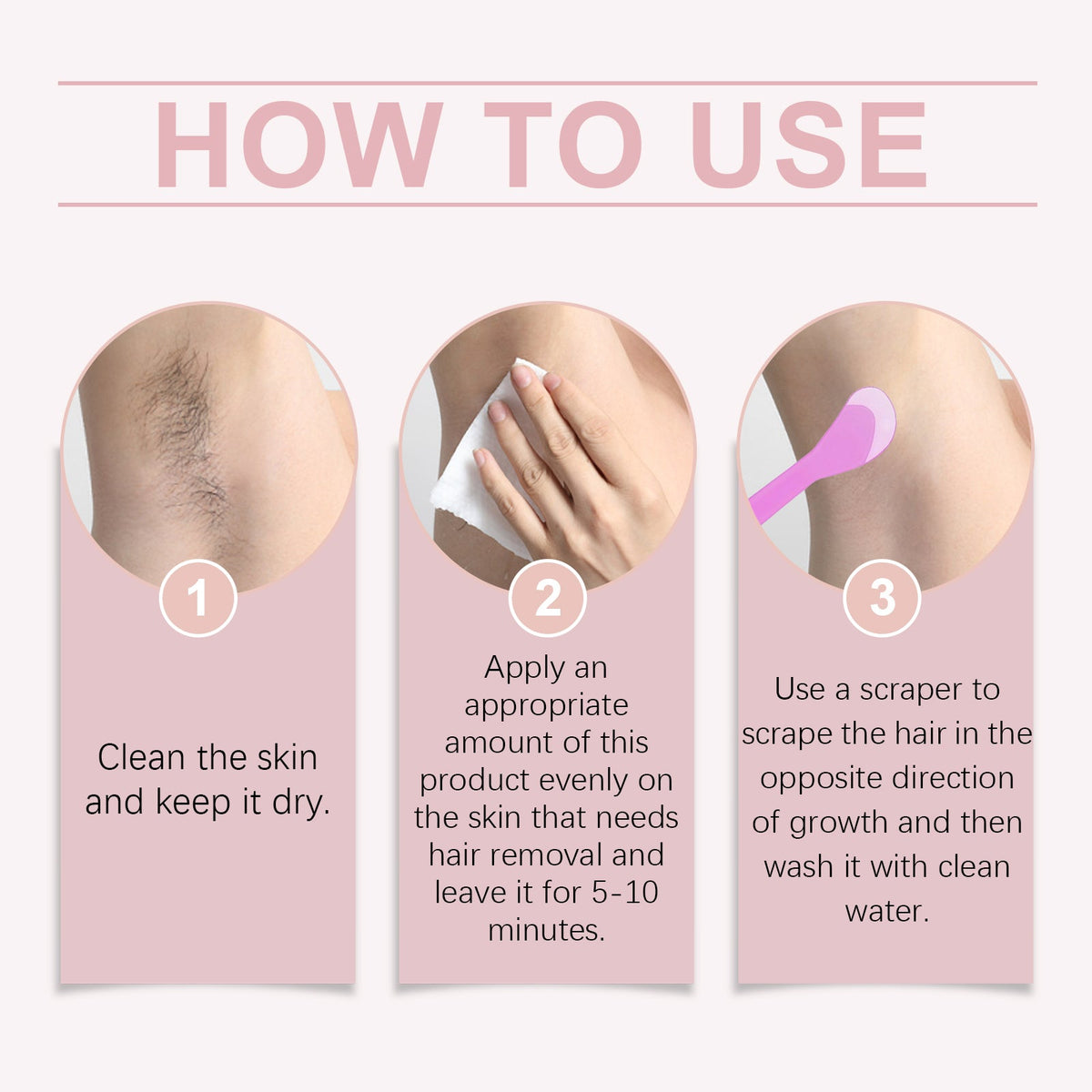 Hair Removal Cream for Sensitive Intimate Skin Care