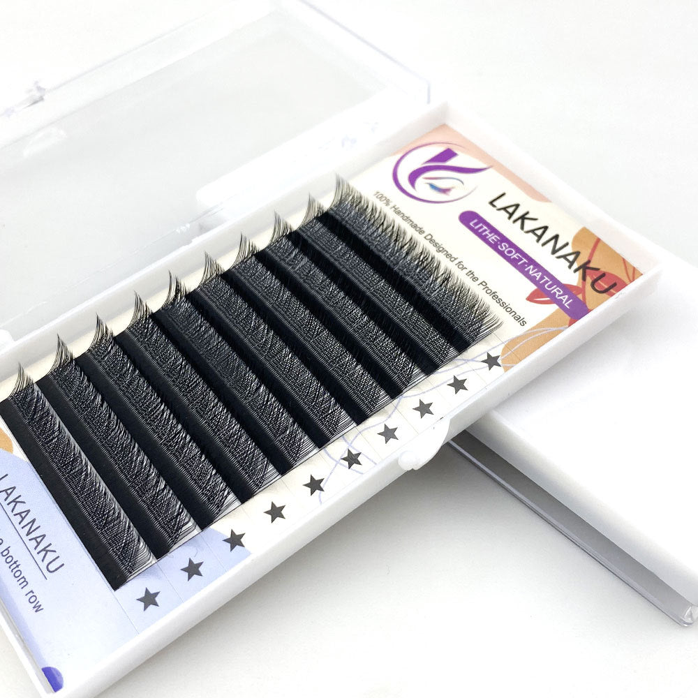 YY Eyelash Extensions: Lightweight Pre-Made Lash Fans