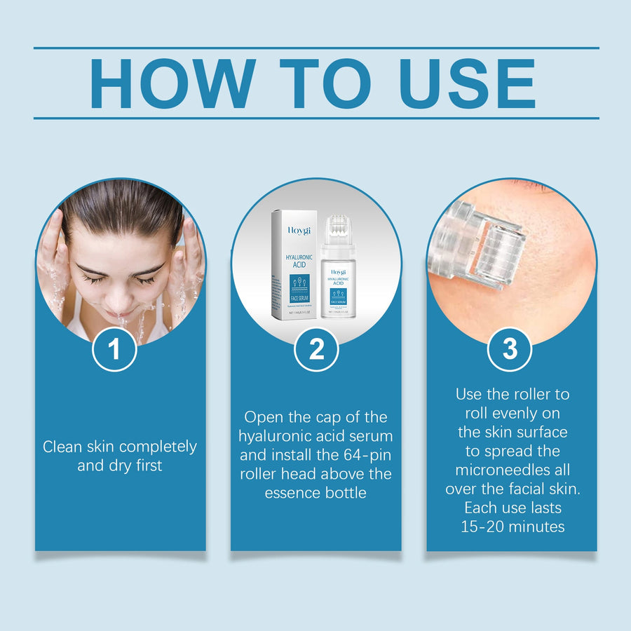 Hyaluronic Acid Face Serum for Hydrated, Smooth Skin