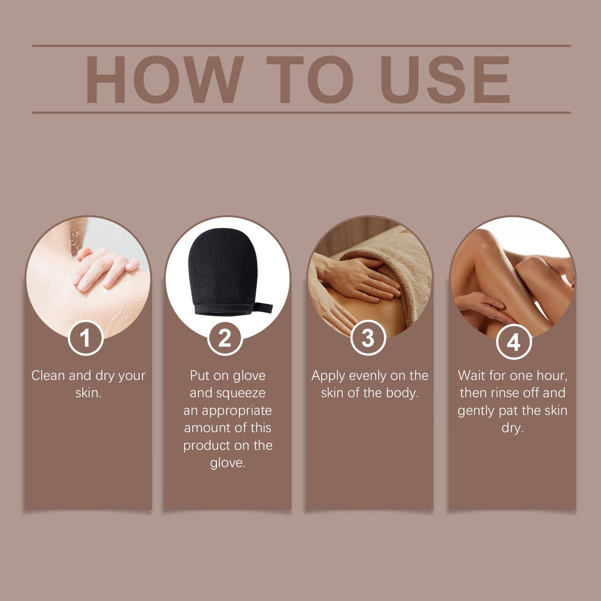 OceAura Self Tanning Mousse for Streak-Free Bronze Glow