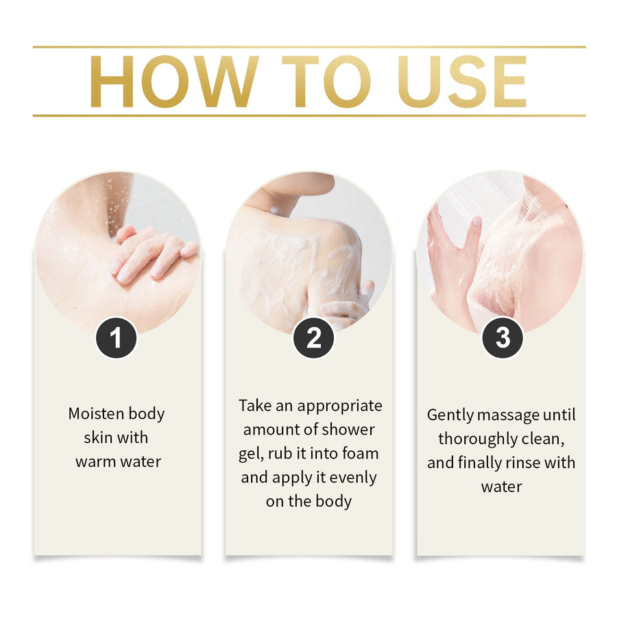 Collagen Shower Gel for Gentle Moisturizing Cleansing