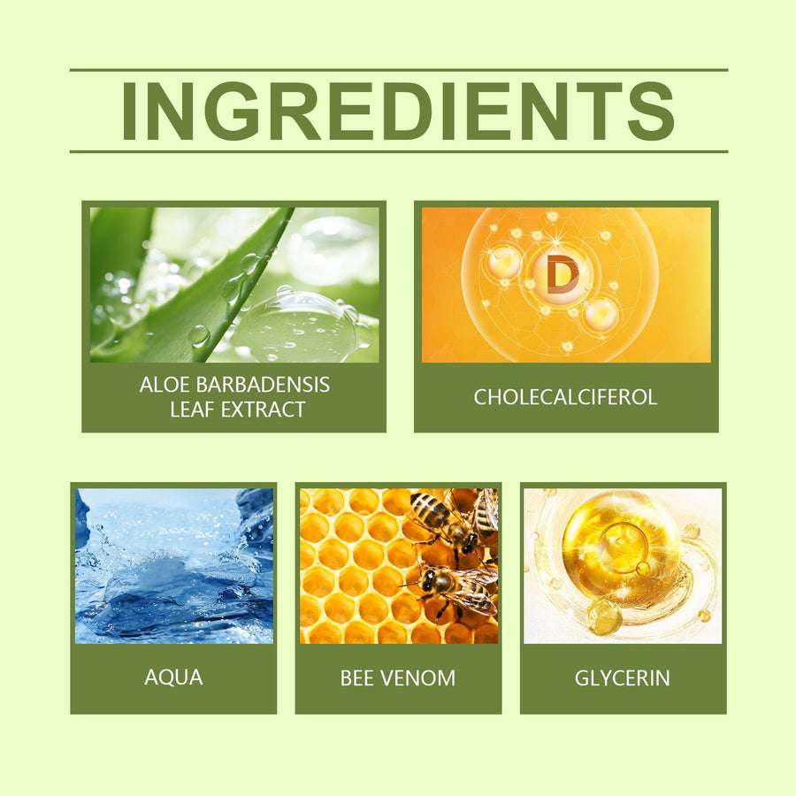 Bee Venom Cream for Psoriasis Redness & Dry Skin Relief