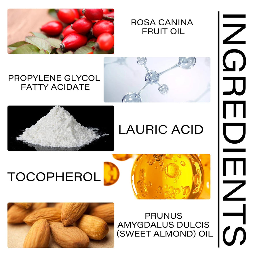 Rosehip Massage Oil for Hydrated, Smoother Skin & Hair