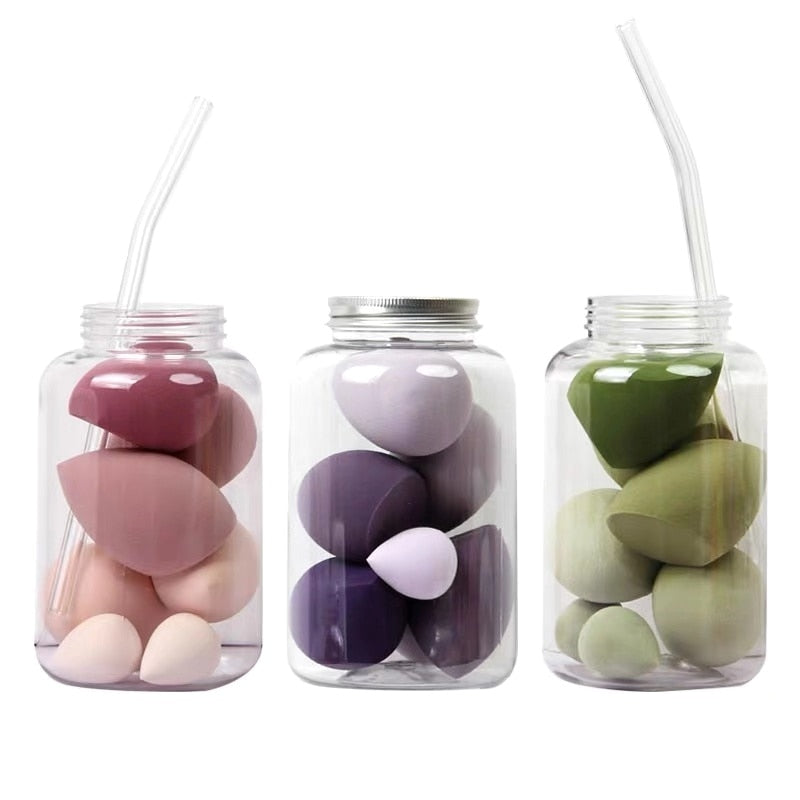 Makeup Sponge Set for Seamless Wet-or-Dry Blending