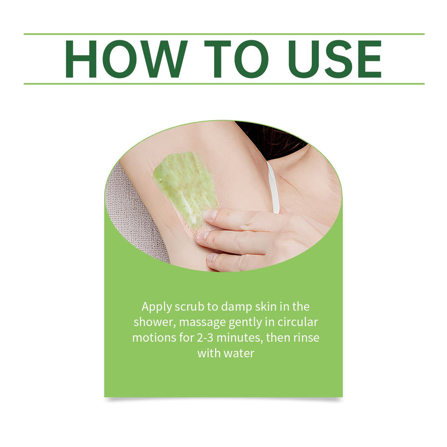 Underarm Scrub for Fresh, Smoother-Looking Skin Daily