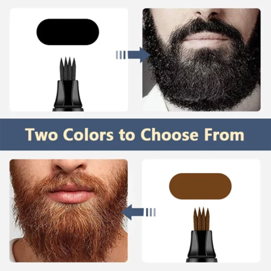 Beard Filler Pen — Instantly Fuller, Waterproof Shape