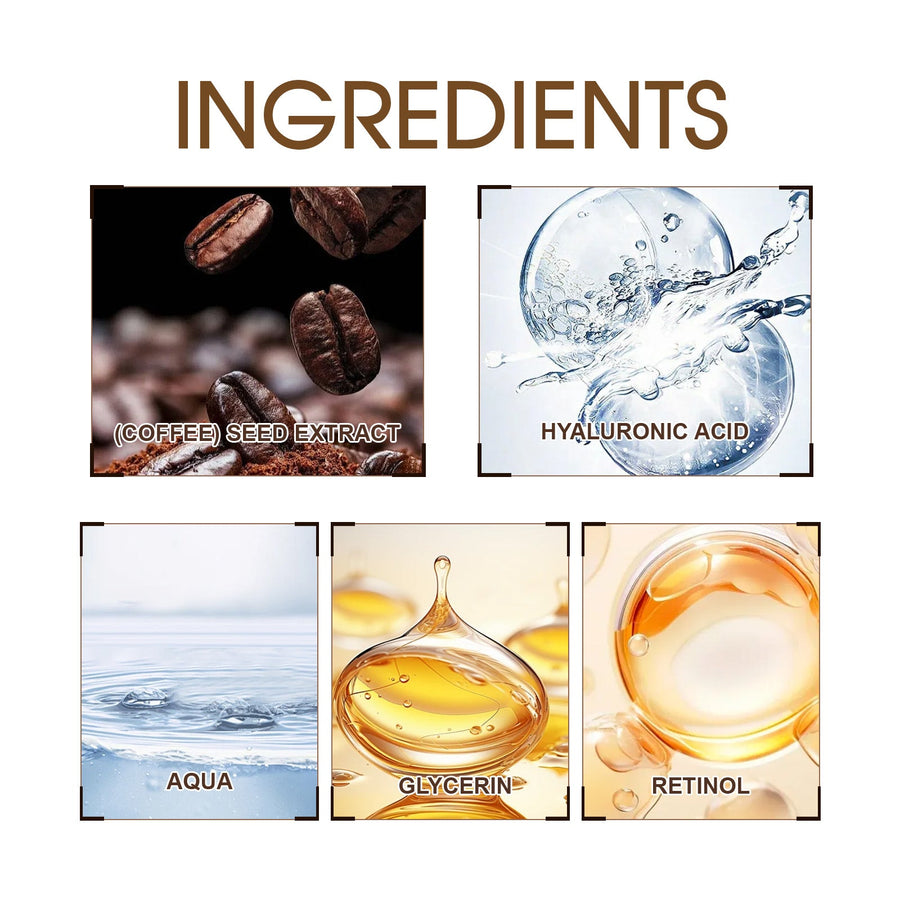Retinol Coffee Cream - Visible Wrinkle & Firming Repair