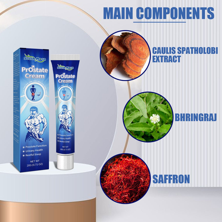 Prostate Comfort Cream for Nighttime Relief & Restful Sleep
