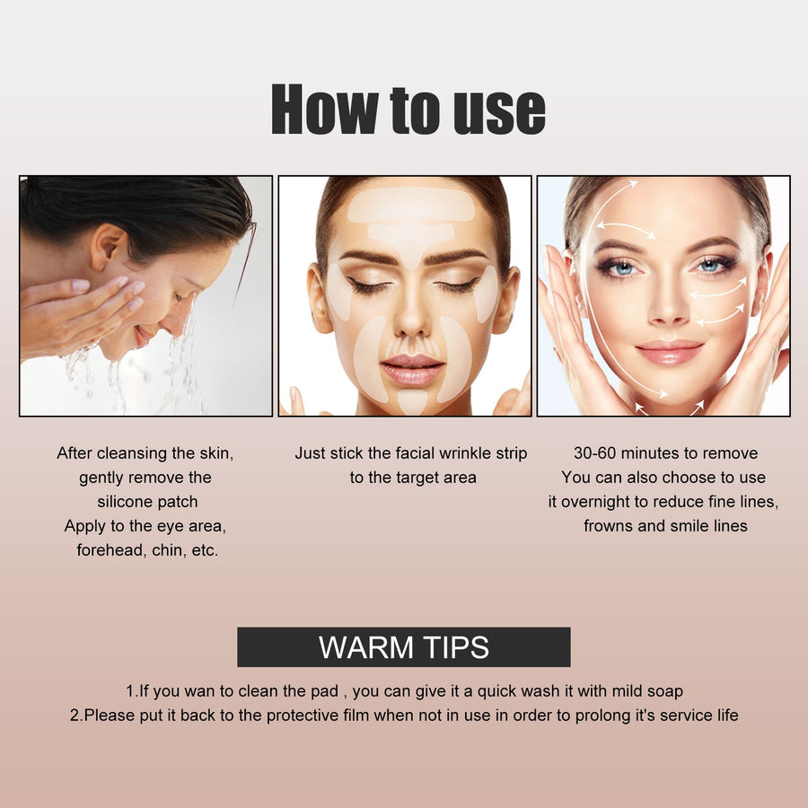 Facial Lifting Patches for Smoother-Looking Skin Set
