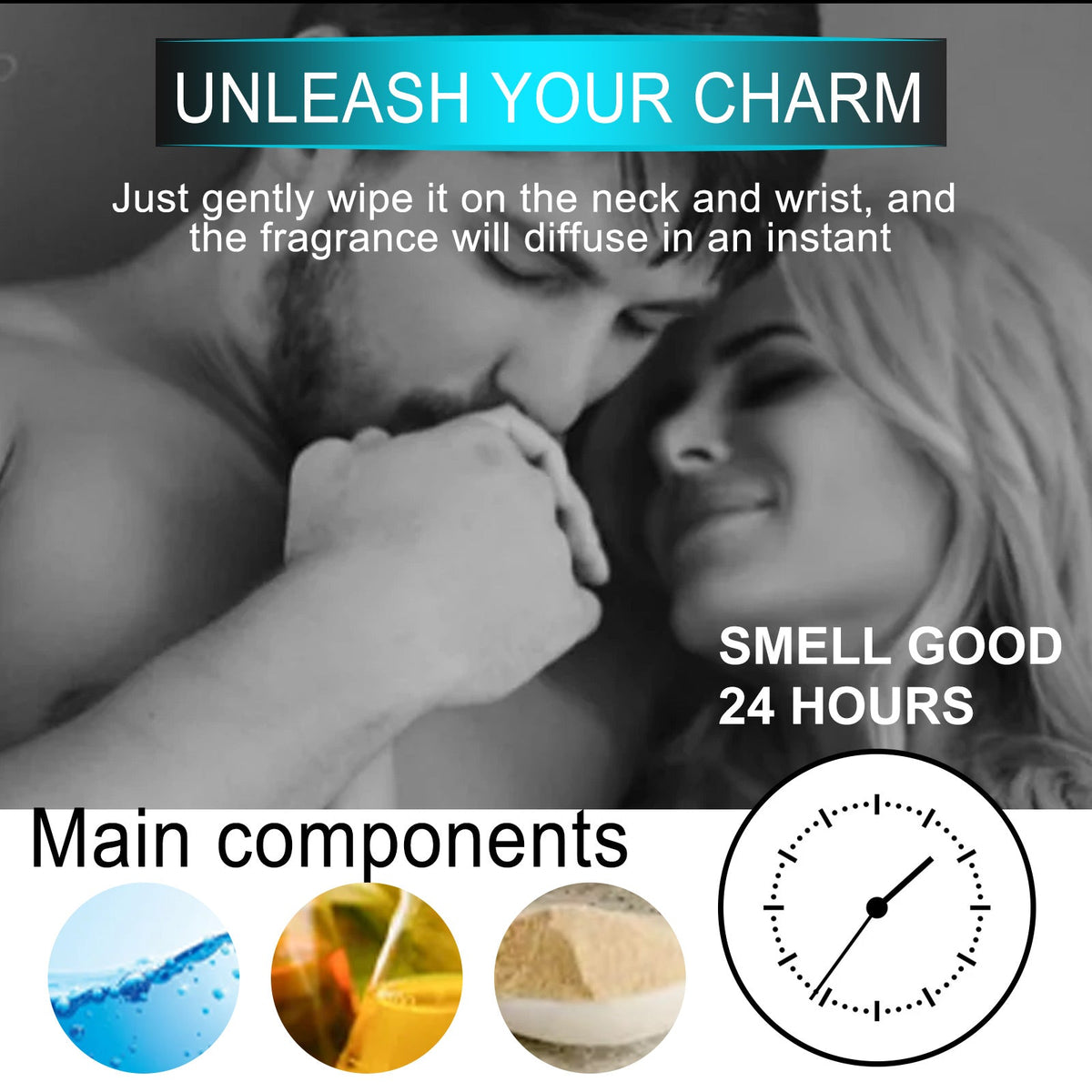 Pheromone Roll-On Perfume for Portable Daily Confidence