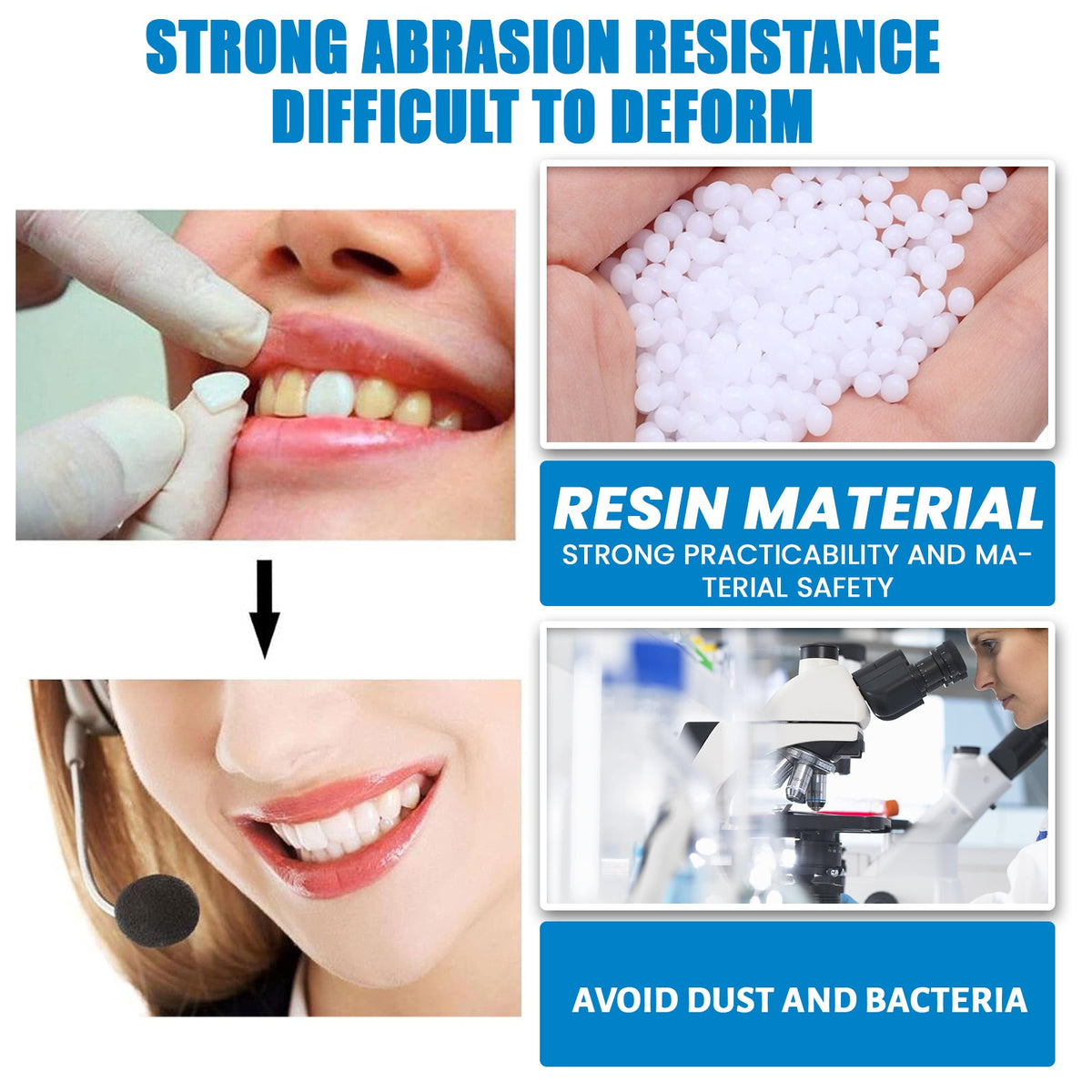 Tooth Repair Kit — Instant Smile Fix with Moldable Beads